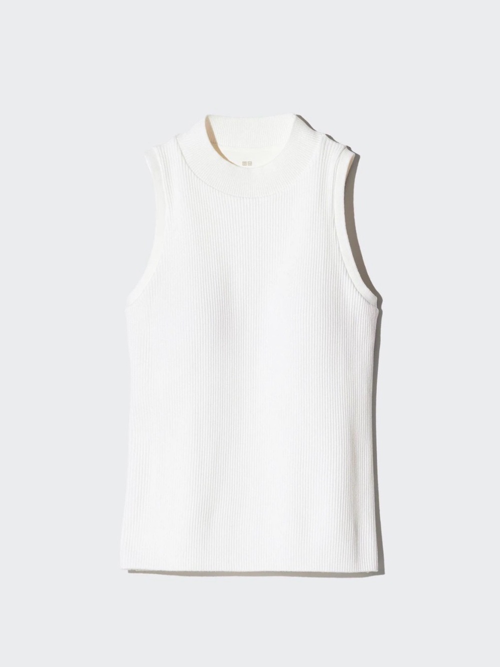UNIQLO WHITE KNIT BRA TOP